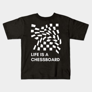 Life is a chessboard Kids T-Shirt